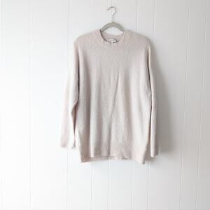 COS Light Cream Crew Neck Sweater